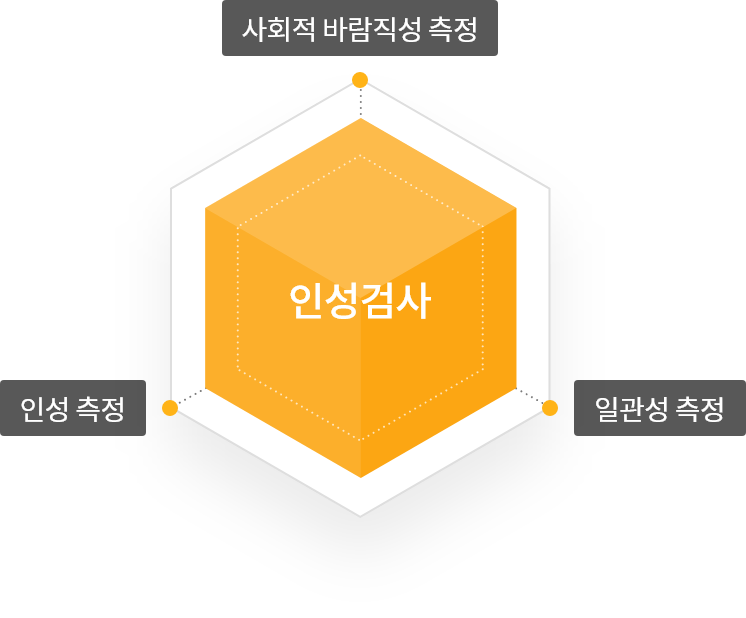 인성검사-사회적 바람직성 측정, 일관성 측정, 인성 측정